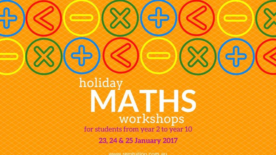 Holiday Maths Workshops